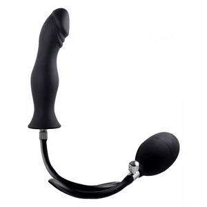 NMC Dop Gonflabil cu Pompă Integrată 18cm — Reglaj Precis Negru NMC Dop Gonflabil cu Pompă Integrată 18cm — Reglaj Precis Negru pe Denysa.ro