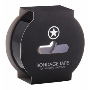 Non Sticky Bondage Tape 17.5m Negru Non Sticky Bondage Tape 17.5m Negru pe Denysa.ro