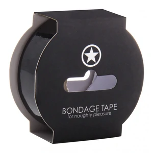 Non Sticky Bondage Tape 17.5m Negru pe Denysa.ro