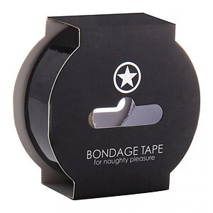 Non Sticky Bondage Tape 17.5m Negru