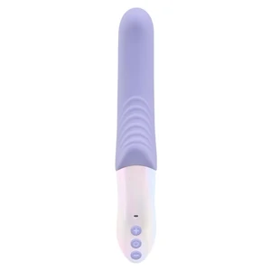 Nox Lana – Vibrator Ergonomic 10 Moduri, Reîncărcabil Mov
