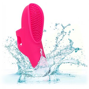 Nubby Vibe Roz – Stimulator Deget 10 Moduri, Reîncărcabil