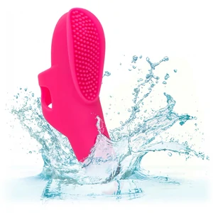 Nubby Vibe Roz – Stimulator Deget 10 Moduri, Reîncărcabil