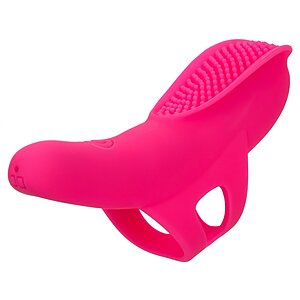 Nubby Vibe Roz – Stimulator Deget 10 Moduri, Reîncărcabil