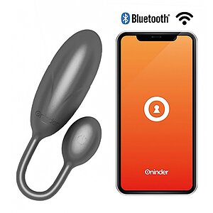 ONINDER Denver — Ou Vibrator Reîncărcabil, silențios Negru pe Denysa.ro