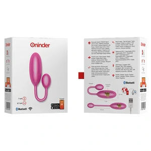 ONINDER Denver Vibrating Egg Roz, Moduri, Reîncărcabil