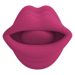 Oral Fun L – Vibrator 2 în 1, 10 Moduri, Reîncărcabil Roz