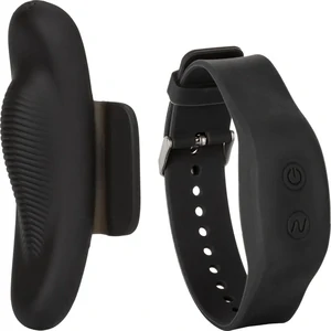 Ou Vibrator Panty Teaser Wristband Remote Negru pe Denysa.ro