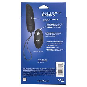Ou Vibrator Remote Ridged G Negru