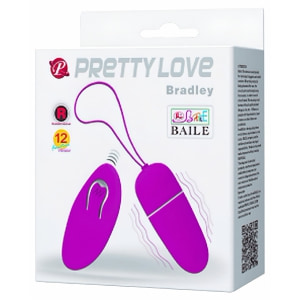 Ou Vibrator Pretty Love Bradley cu Telecomandă Wireless Roz