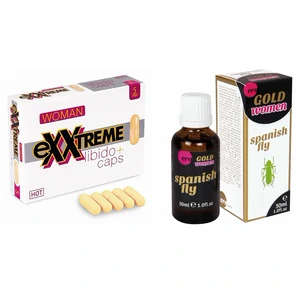 Pachet Capsule Femei eXXtreme Libido Afrodisiac + Afrodisiac Spanish Fly Strong Gold Women 30ml Pachet Capsule Femei eXXtreme Libido Afrodisiac + Afrodisiac Spanish Fly Strong Gold Women 30ml pe Denysa.ro