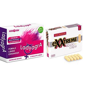 Pachet Capsule Femei eXXtreme Libido Afrodisiac + Pastile Libido Ladyagra