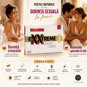 Pachet Capsule Femei eXXtreme Libido Afrodisiac 5buc + Picături Afrodisiace Spanish Fly 20ml