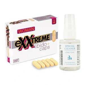 Pachet Capsule Femei eXXtreme Libido Afrodisiac 5buc + Special Cleaner Love Toys 50ml Pachet Capsule Femei eXXtreme Libido Afrodisiac 5buc + Special Cleaner Love Toys 50ml pe Denysa.ro