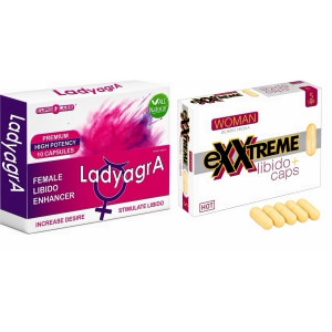 Pachet Capsule Femei eXXtreme Libido Afrodisiac + Pastile Libido Ladyagra pe Denysa.ro