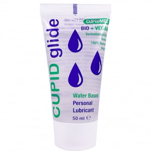 Pachet Cătușe Obsessive Roseberry Mov + Lubrifiant Bio Cupid Glide