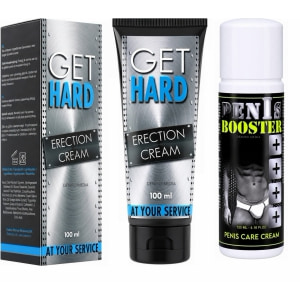 Pachet Cremă Erecție Get Hard + Cremă Potență Booster pe Denysa.ro