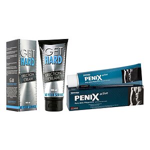 Pachet Cremă Erecție Get Hard + Cremă Potență Penix pe Denysa.ro