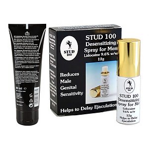 Pachet Cremă Erecție Penis XXL 80ml + Spray Stud 100 Original pe Denysa.ro
