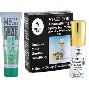 Pachet Cremă Mărire Mega Penis 75ml + Spray Stud 100 Original Pachet Cremă Mărire Mega Penis 75ml + Spray Stud 100 Original pe Denysa.ro
