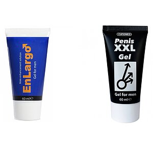 Pachet Crema Marirea Penisului Enlargo 100ml + Gel Marirea Penisului Mr XXL Gel 50ml