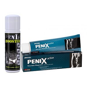 Pachet Cremă Pentru Potență Penis Booster 125ml + Cremă Pentru Potență Penix 75ml pe Denysa.ro