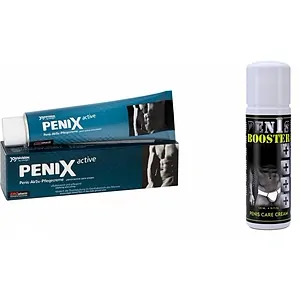 Disfunctie Erectila Pachet Crema Pentru Potenta Penis Booster 125ml + Crema Pentru Potenta Penix 75ml