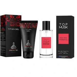 Pachet Cremă Titan Gel + Parfum Top Musk pe Denysa.ro