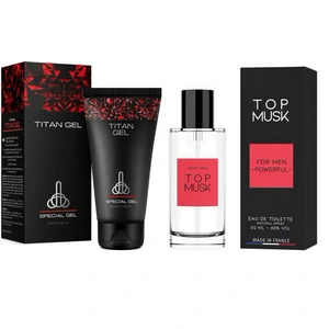 Pachet Cremă Titan Gel + Parfum Top Musk pe Denysa.ro