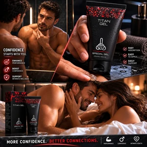 Pachet Cremă Titan Gel + Parfum Top Musk