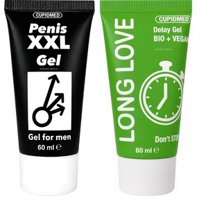 Pachet Gel Ejaculare Precoce Long Love 50ml + Gel Mărirea Penisului Mr XXL Gel 50ml pe Denysa.ro