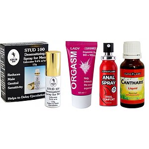 Afrodisiac Pentru Femei Pachet Intensitate și Rezistență — Kit pentru Cuplu