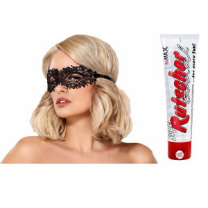 Pachet Lubrifiant Super Rutscher Anal 100ml + Mască Obsessive A710 Negru Pachet Lubrifiant Super Rutscher Anal 100ml + Mască Obsessive A710 Negru pe Denysa.ro