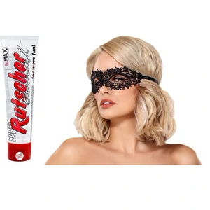 Pachet Lubrifiant Super Rutscher Anal 100ml + Mască Obsessive A710 Negru pe Denysa.ro