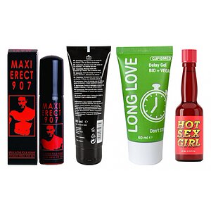Pachet Maraton: Kit Intensificator pentru Cuplu pe Denysa.ro