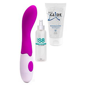 Pachet Maximizator Plăcere: Lubrifiant, Spray Și Vibrator pe Denysa.ro