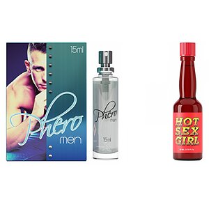 Pachet Parfum Pheromen Și Afrodisiac Hot Sex Girl