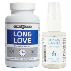 Pachet Pastile Ejaculare Precoce Long Love 90 capsule + Special Cleaner Love Toys 50ml Pachet Pastile Ejaculare Precoce Long Love 90 capsule + Special Cleaner Love Toys 50ml pe Denysa.ro