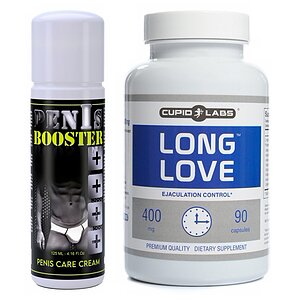 Pachet Pastile Long Love + Cremă Penis Booster pe Denysa.ro