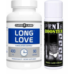 Pachet Pastile Long Love + Cremă Penis Booster Pachet Pastile Long Love + Cremă Penis Booster pe Denysa.ro