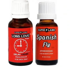 Pachet Picături Afrodisiace Spanish Fly 20ml + Picături Ejaculare Precoce Long Love 20ml pe Denysa.ro