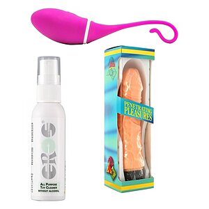 Pachet Plăcere Intensă: Ou Smart, Big Boss și Spray Igienă