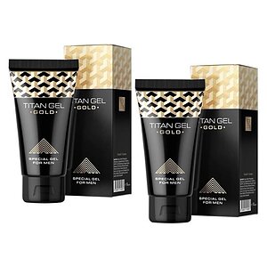 Cresterea Penisului Pachet Promotional 2 x Titan Gel Gold 50ml