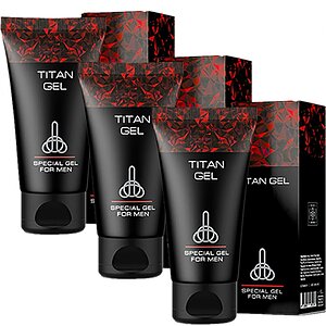Disfunctie Erectila Pachet Promotional 3 x Titan Gel 50ml
