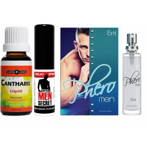 Pachet Putere și Atracție: Kit 3 produse pentru nopți epice pe Denysa.ro