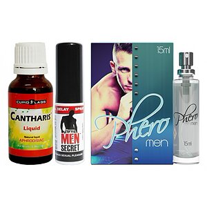 Sex Shop Reduceri Pachet Putere și Atracție: Kit 3 produse pentru nopți epice