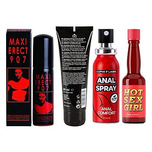 Pachet Puterea Plăcerii: Erecție, Intensitate, Confort pe Denysa.ro