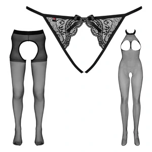 Pachet Seducție Totală: Catsuit, Chiloței și Ciorapi Pachet Seducție Totală: Catsuit, Chiloței și Ciorapi pe Denysa.ro
