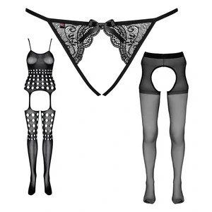 Pachet Seducție Totală: Set Provocator 3în1 pe Denysa.ro