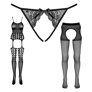Pachet Seducție Totală: Set Provocator 3în1 Pachet Seducție Totală: Set Provocator 3în1 pe Denysa.ro
